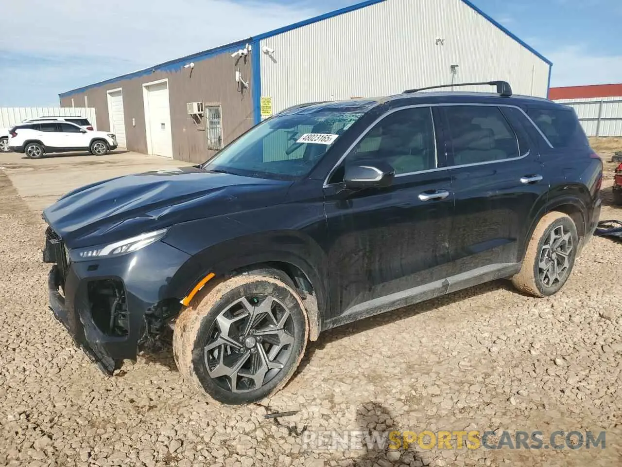 1 Photograph of a damaged car KM8R7DHE1NU408416 HYUNDAI PALISADE 2022