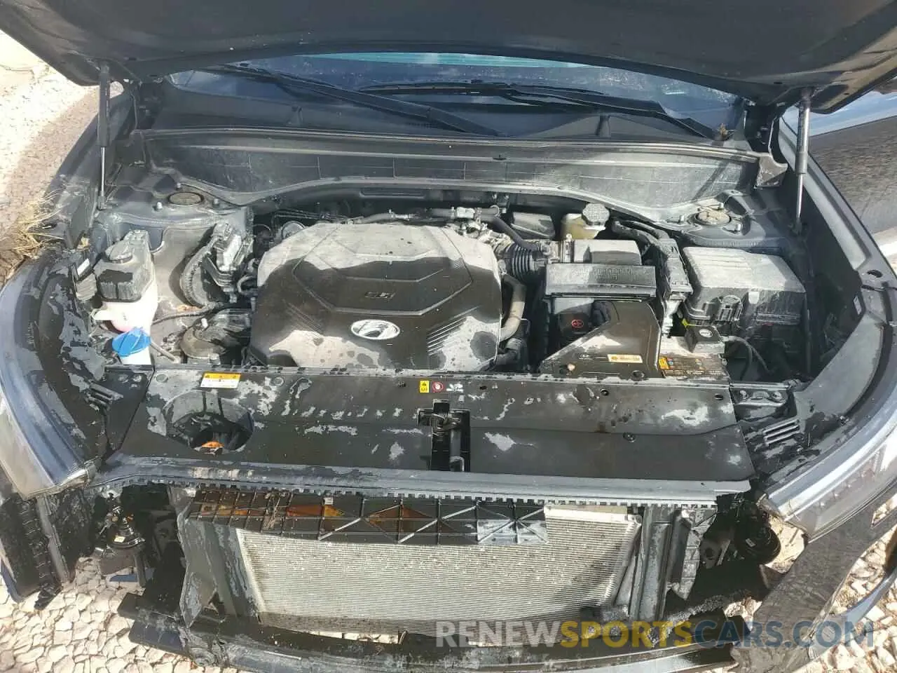 13 Photograph of a damaged car KM8R7DHE1NU408416 HYUNDAI PALISADE 2022