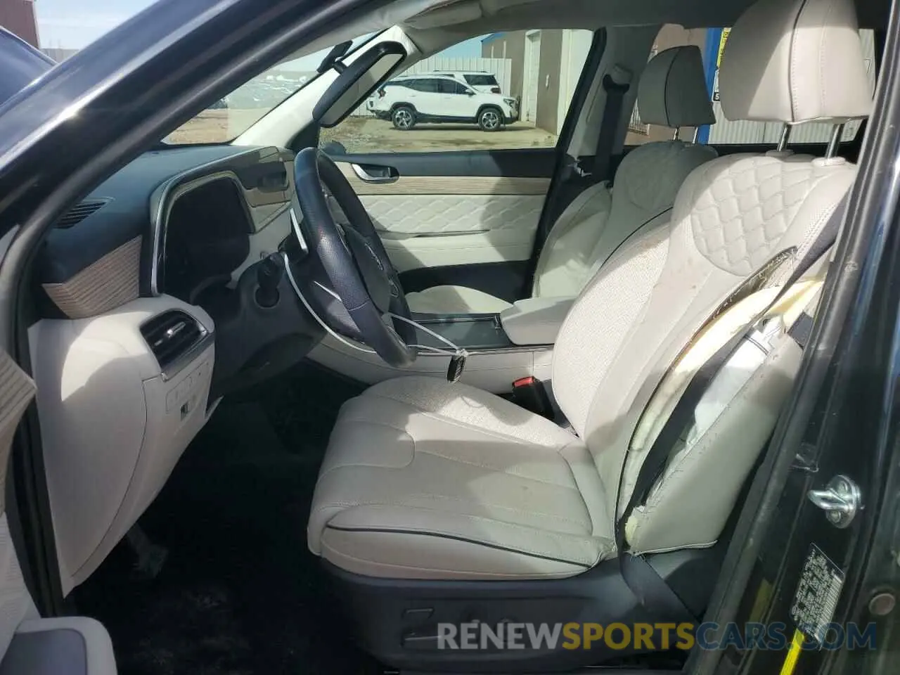 7 Photograph of a damaged car KM8R7DHE1NU408416 HYUNDAI PALISADE 2022