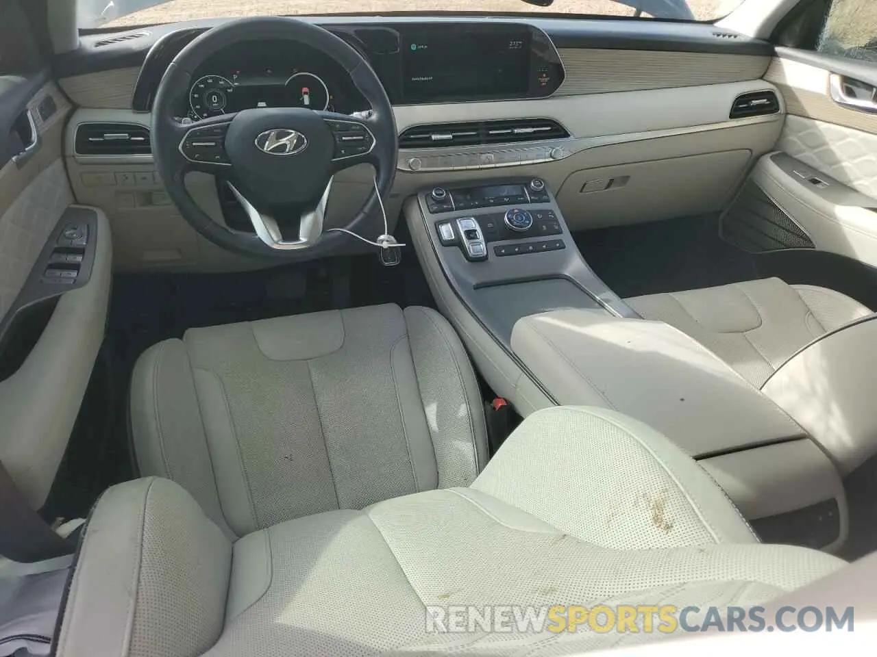 8 Photograph of a damaged car KM8R7DHE1NU408416 HYUNDAI PALISADE 2022