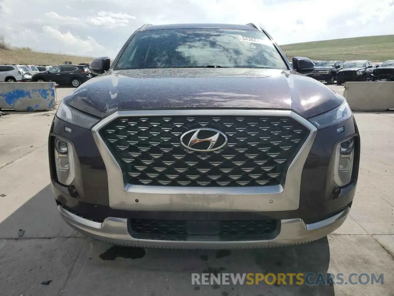 5 Photograph of a damaged car KM8R7DHE1NU429430 HYUNDAI PALISADE 2022