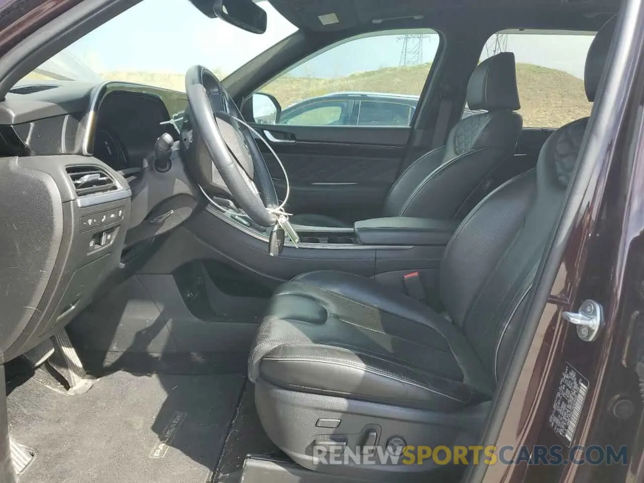 7 Photograph of a damaged car KM8R7DHE1NU429430 HYUNDAI PALISADE 2022
