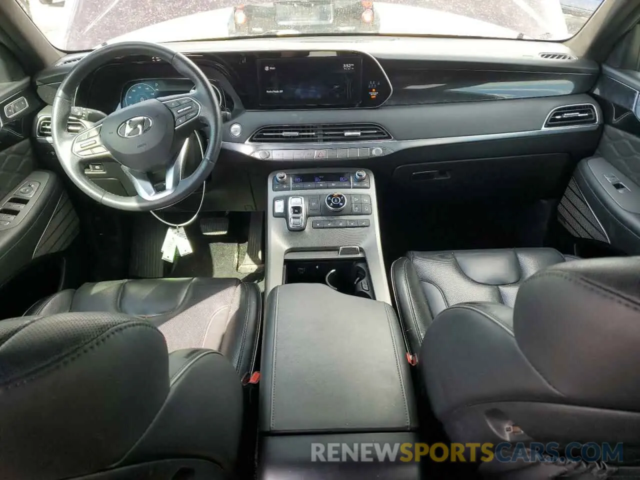 8 Photograph of a damaged car KM8R7DHE1NU429430 HYUNDAI PALISADE 2022