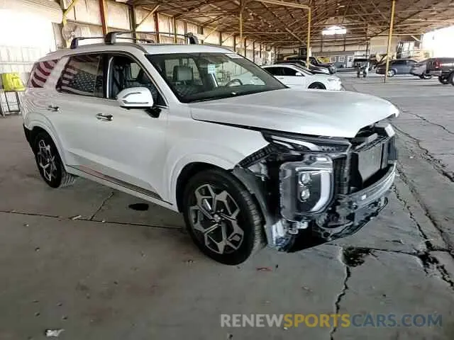 14 Photograph of a damaged car KM8R7DHE1NU486730 HYUNDAI PALISADE 2022