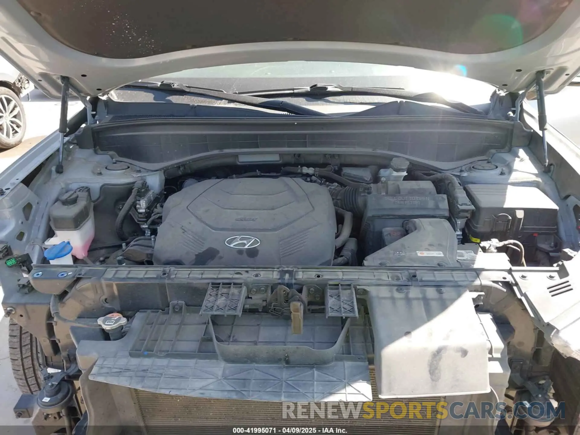 10 Photograph of a damaged car KM8R7DHE2NU367794 HYUNDAI PALISADE 2022