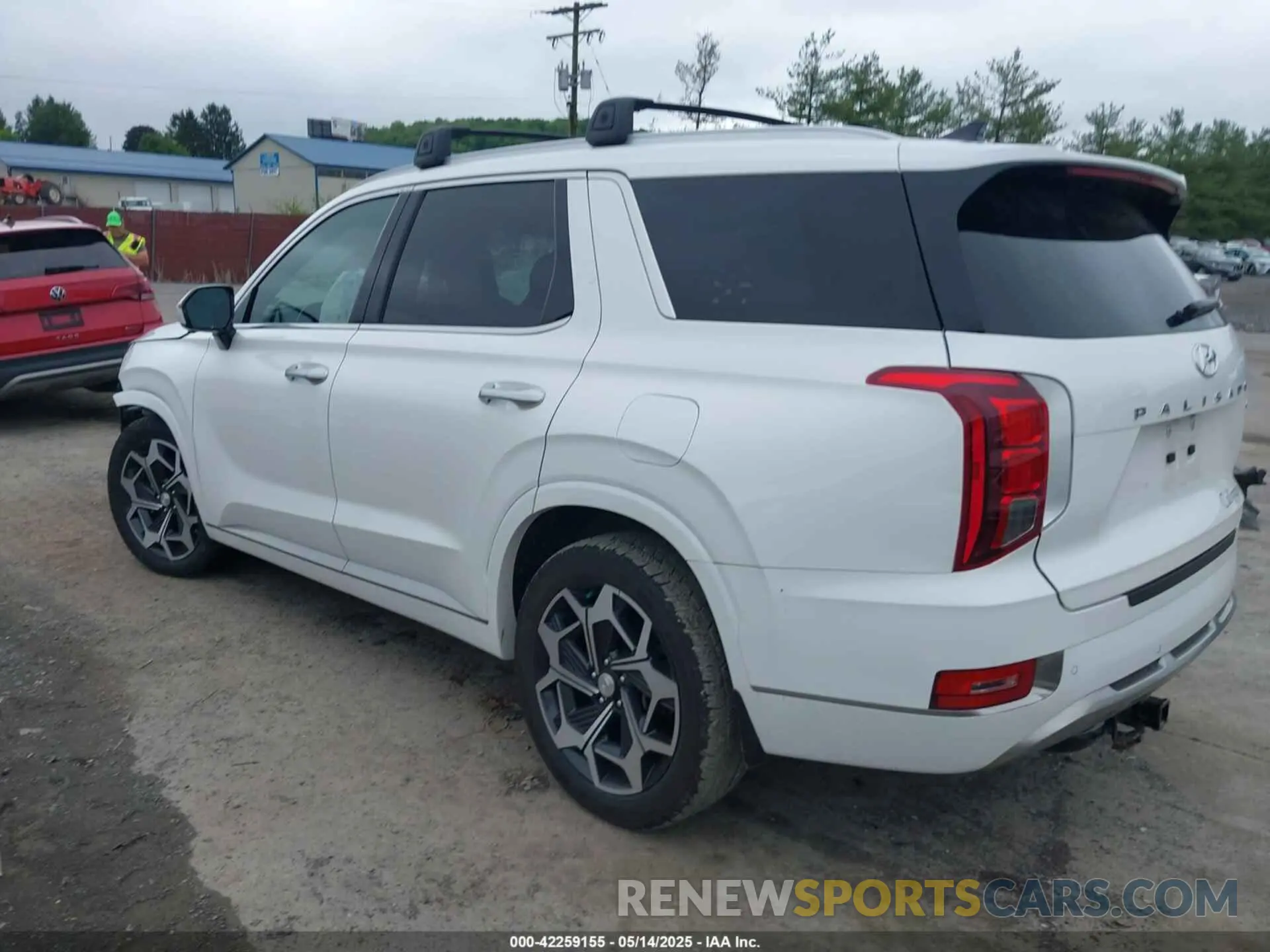 3 Photograph of a damaged car KM8R7DHE2NU419795 HYUNDAI PALISADE 2022