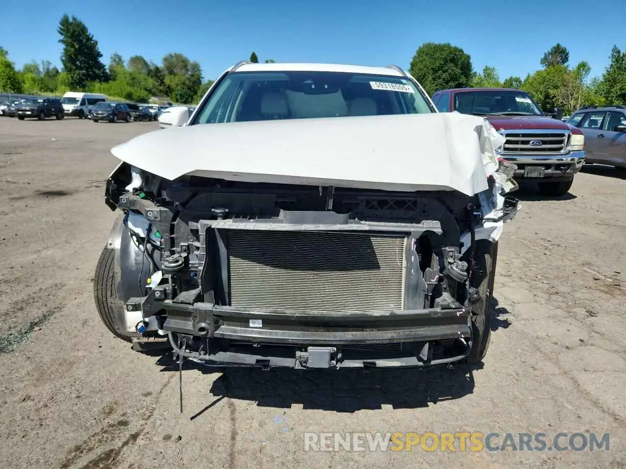 5 Photograph of a damaged car KM8R7DHE2NU430084 HYUNDAI PALISADE 2022