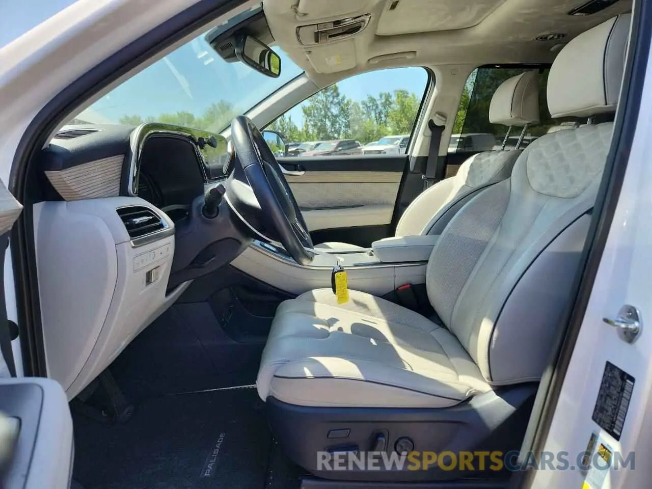 7 Photograph of a damaged car KM8R7DHE2NU430084 HYUNDAI PALISADE 2022