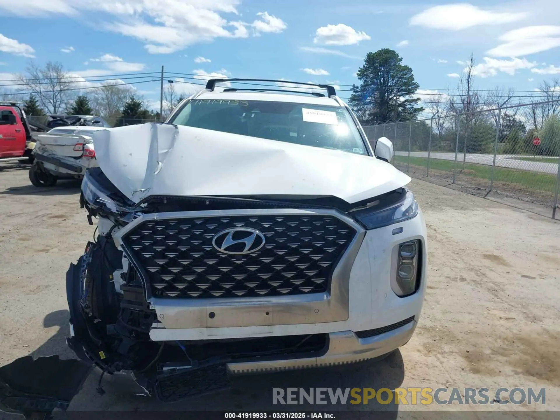 11 Photograph of a damaged car KM8R7DHE2NU432370 HYUNDAI PALISADE 2022