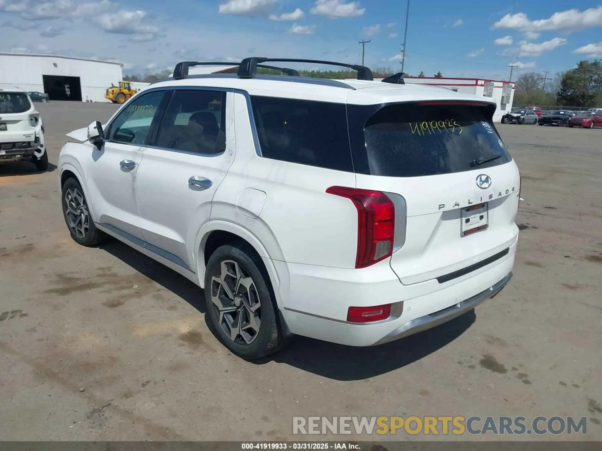 3 Photograph of a damaged car KM8R7DHE2NU432370 HYUNDAI PALISADE 2022