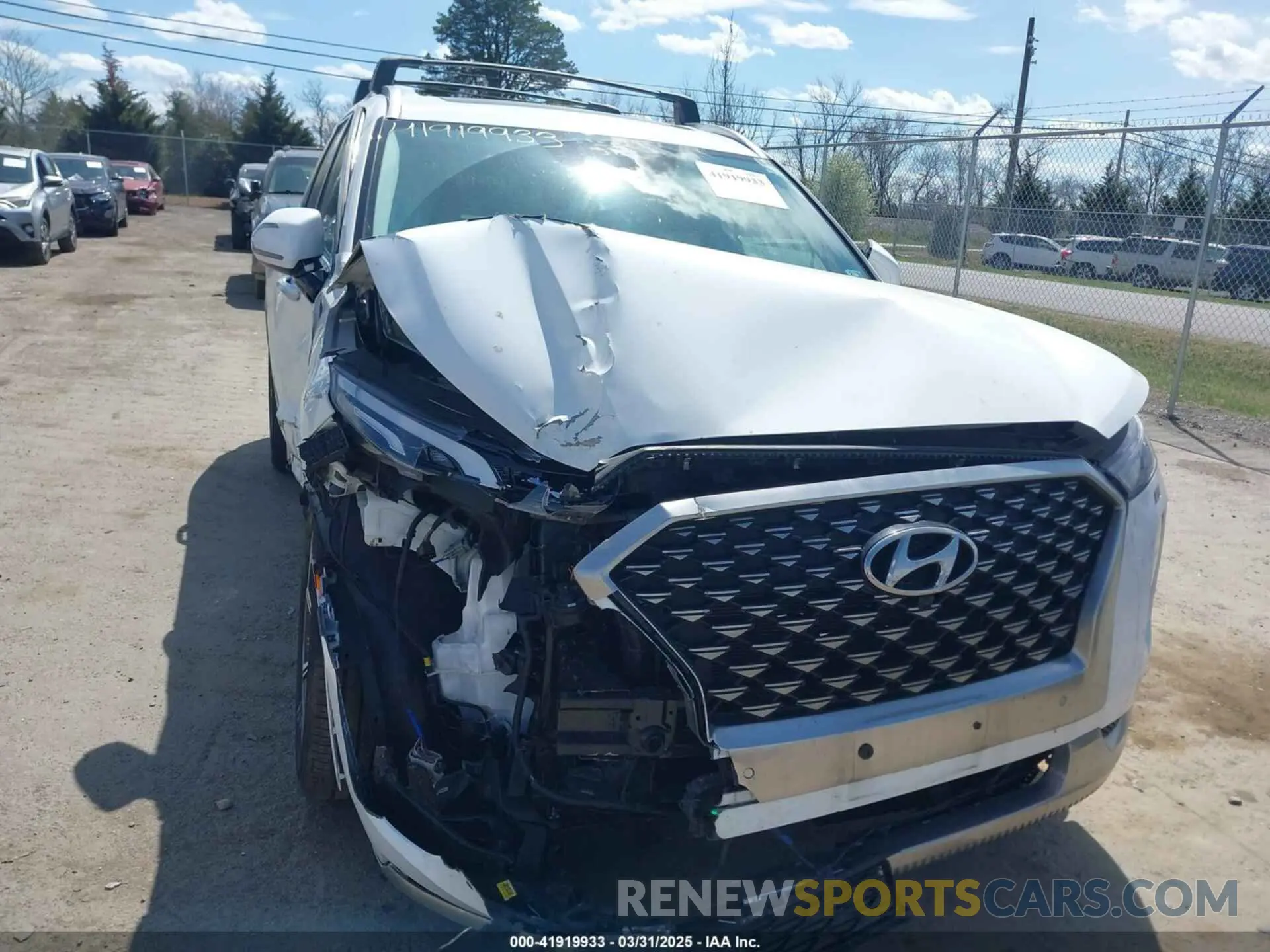 6 Photograph of a damaged car KM8R7DHE2NU432370 HYUNDAI PALISADE 2022