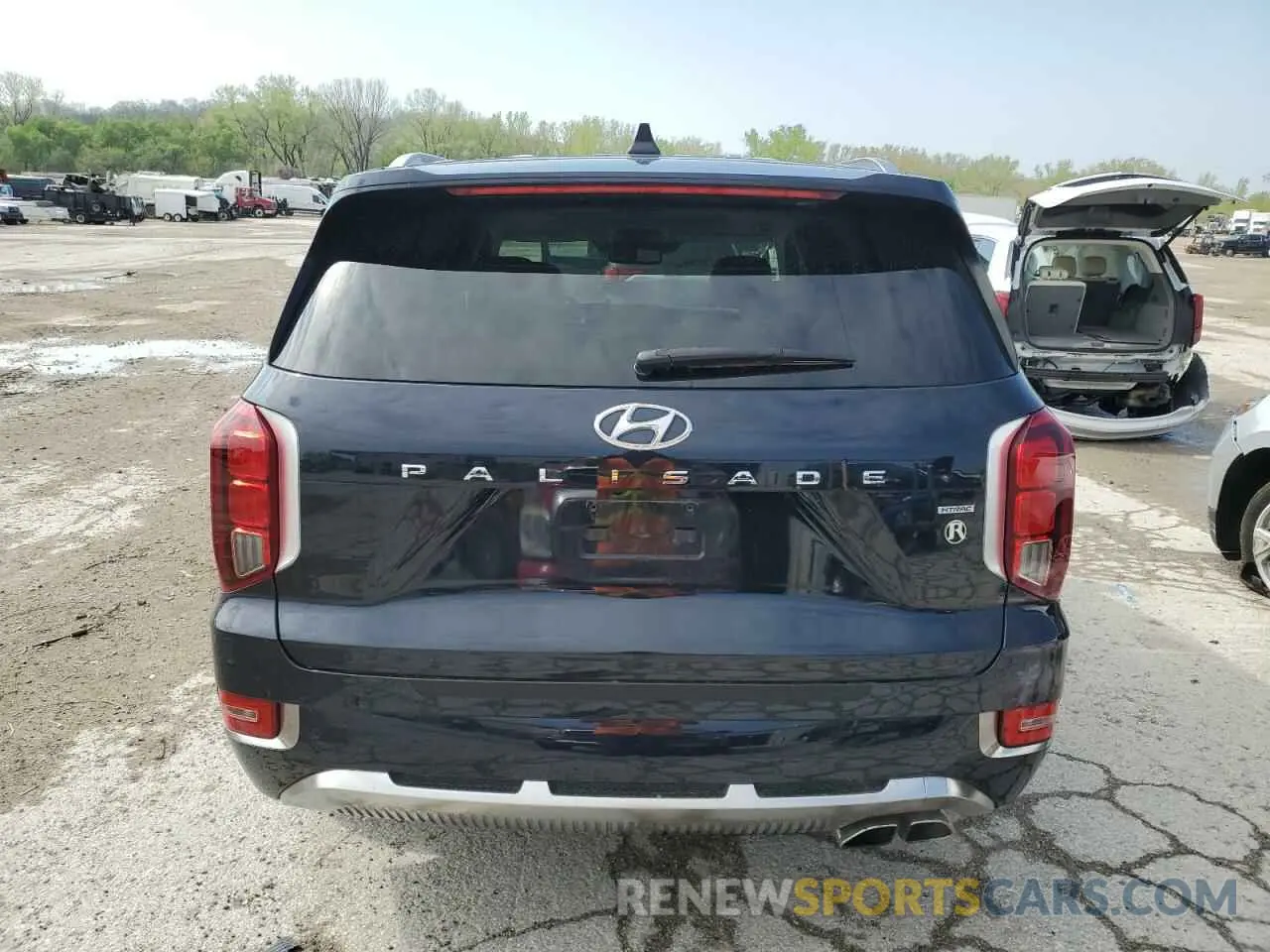 6 Photograph of a damaged car KM8R7DHE4NU432497 HYUNDAI PALISADE 2022