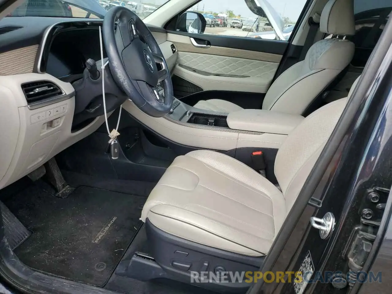 7 Photograph of a damaged car KM8R7DHE4NU432497 HYUNDAI PALISADE 2022