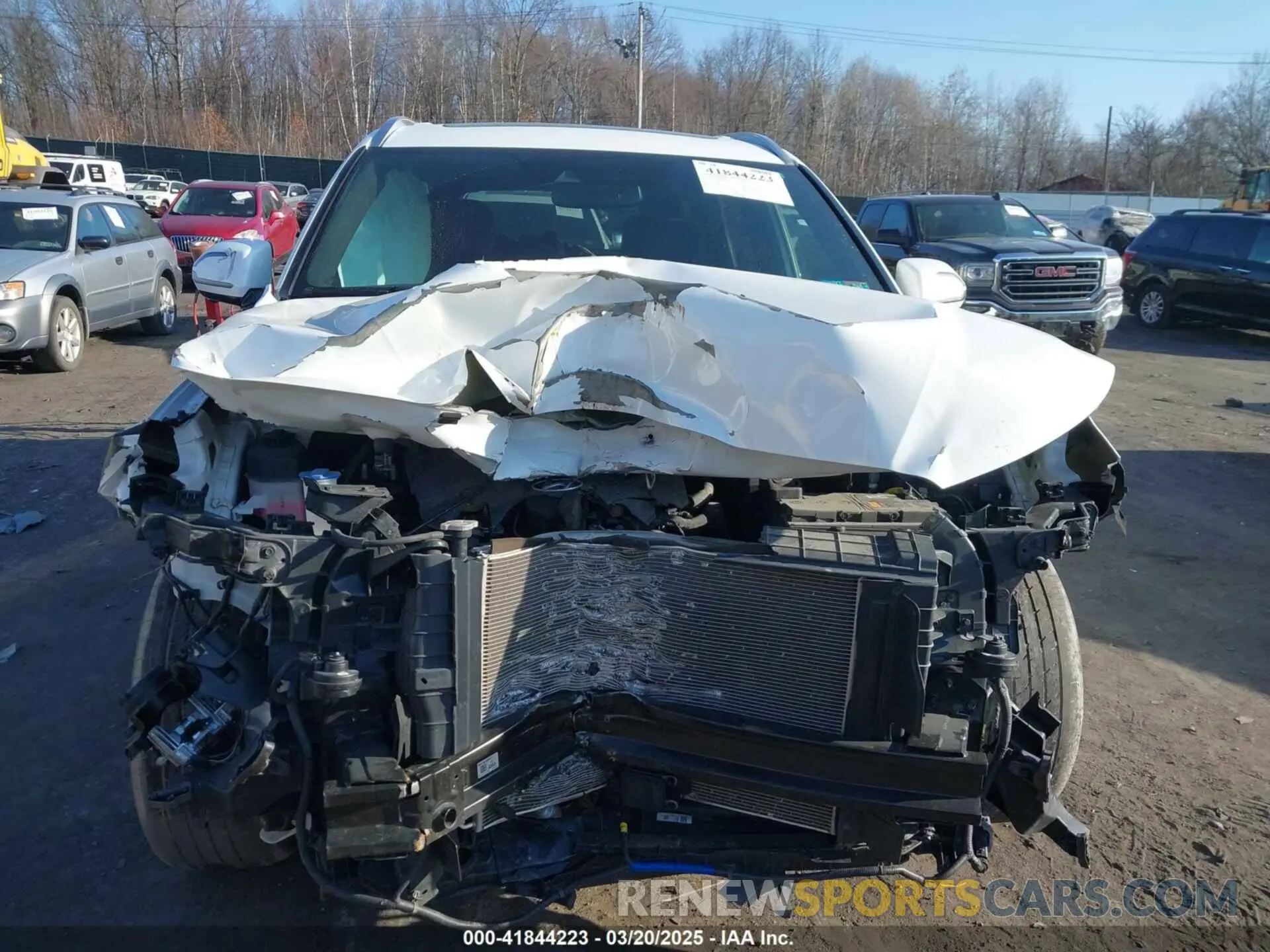 12 Photograph of a damaged car KM8R7DHE4NU486219 HYUNDAI PALISADE 2022