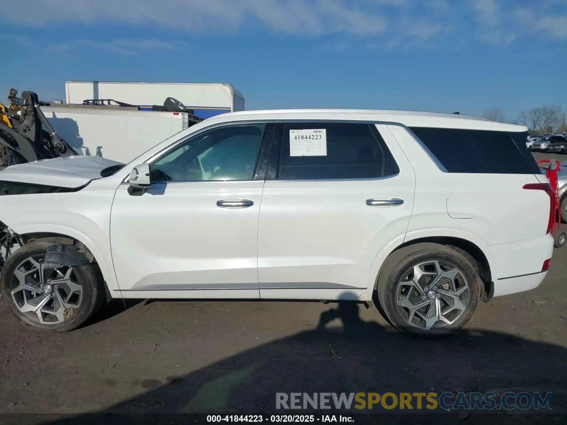 14 Photograph of a damaged car KM8R7DHE4NU486219 HYUNDAI PALISADE 2022