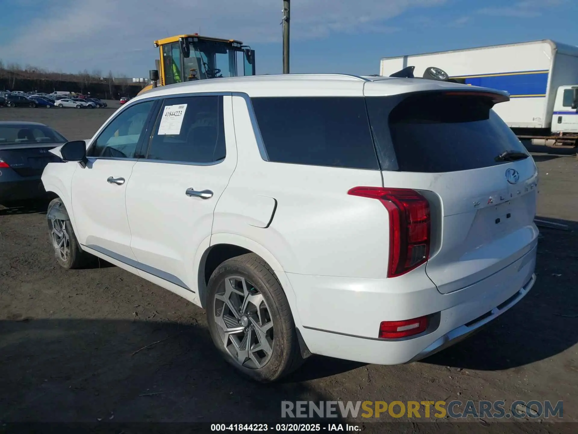 3 Photograph of a damaged car KM8R7DHE4NU486219 HYUNDAI PALISADE 2022