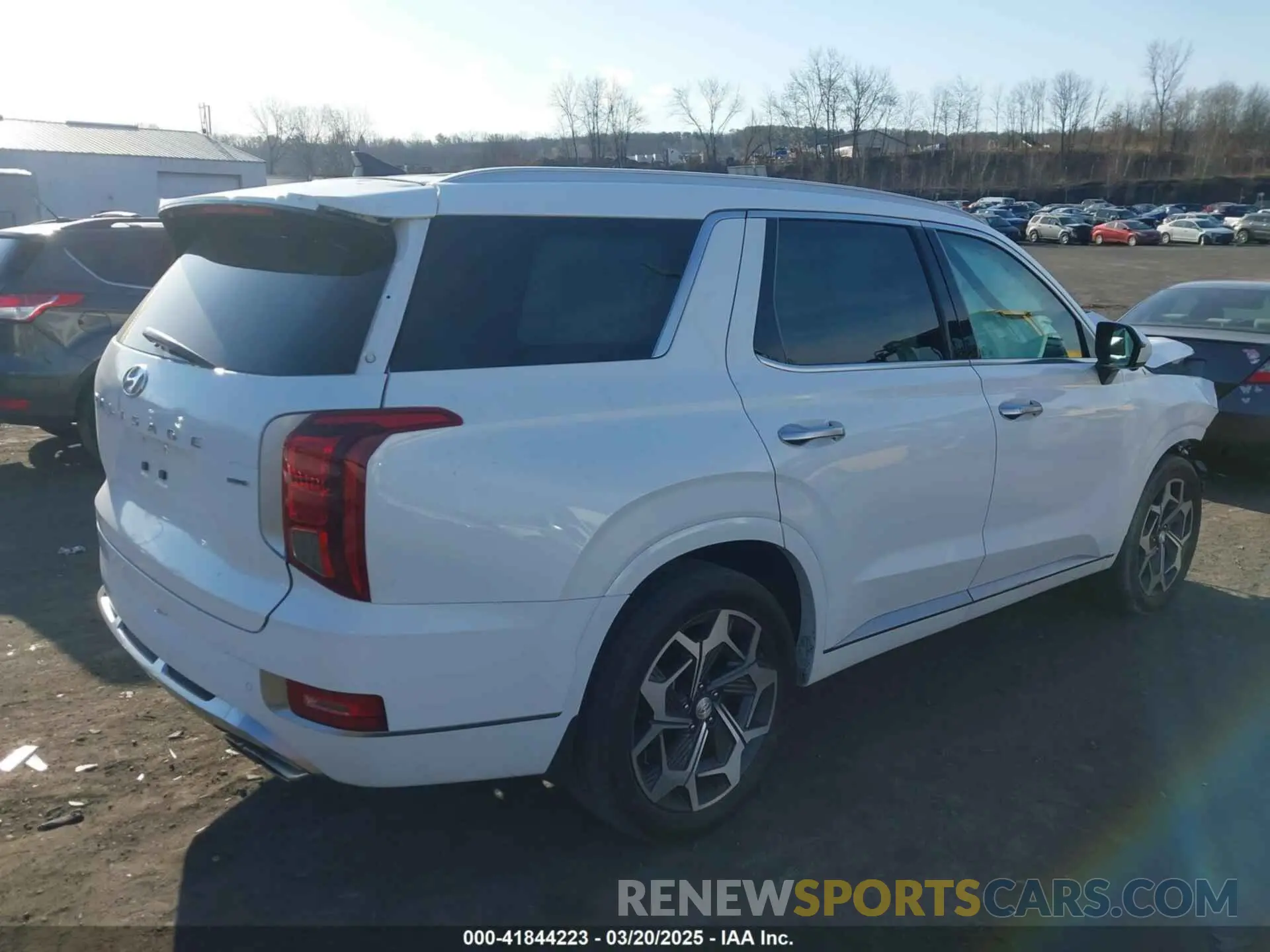 4 Photograph of a damaged car KM8R7DHE4NU486219 HYUNDAI PALISADE 2022