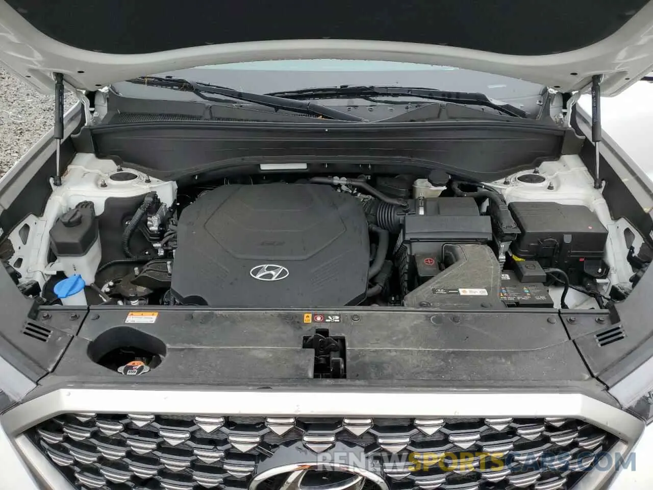 12 Photograph of a damaged car KM8R7DHE5NU365022 HYUNDAI PALISADE 2022