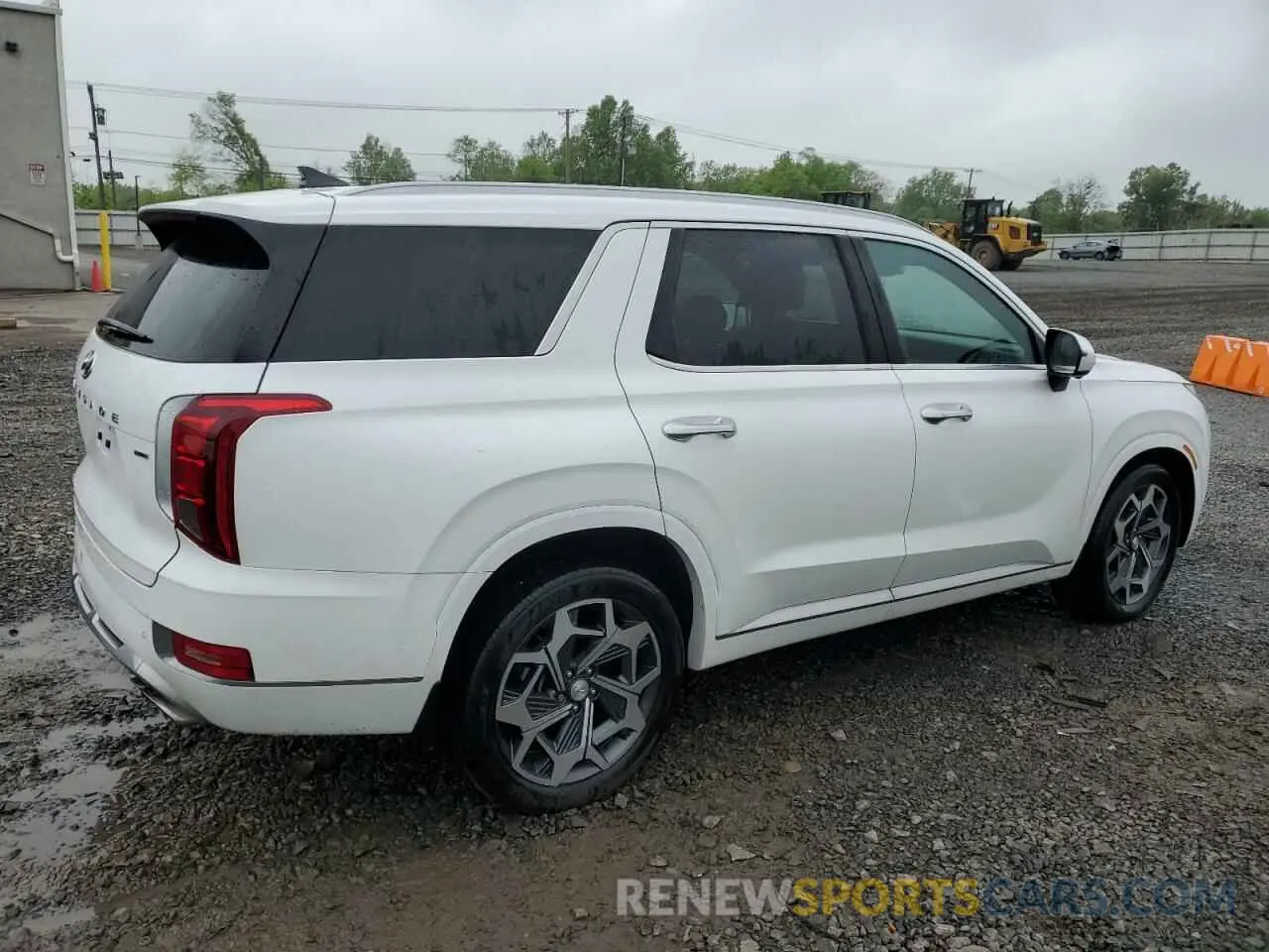 3 Photograph of a damaged car KM8R7DHE5NU365022 HYUNDAI PALISADE 2022
