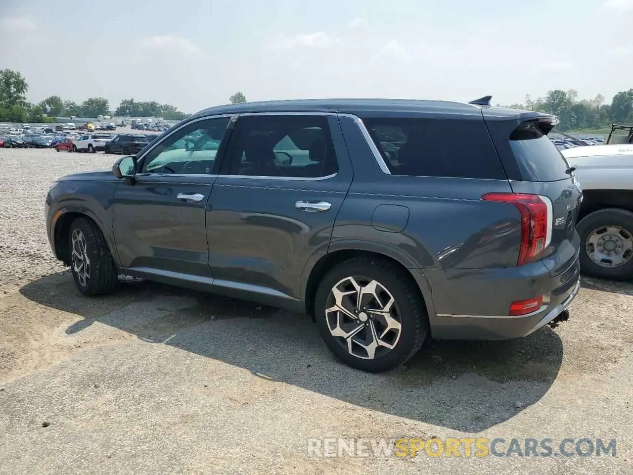2 Photograph of a damaged car KM8R7DHE5NU415000 HYUNDAI PALISADE 2022