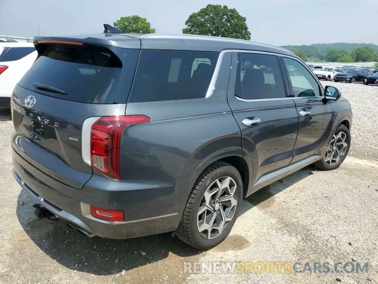 3 Photograph of a damaged car KM8R7DHE5NU415000 HYUNDAI PALISADE 2022
