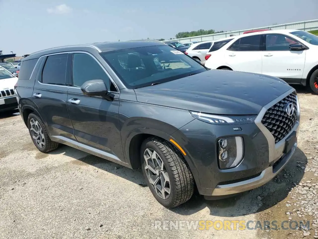 4 Photograph of a damaged car KM8R7DHE5NU415000 HYUNDAI PALISADE 2022