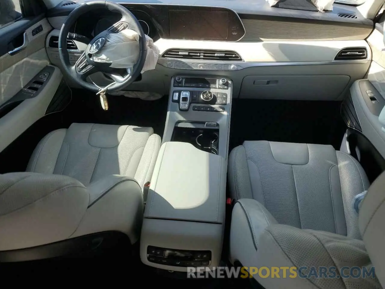8 Photograph of a damaged car KM8R7DHE6NU392875 HYUNDAI PALISADE 2022