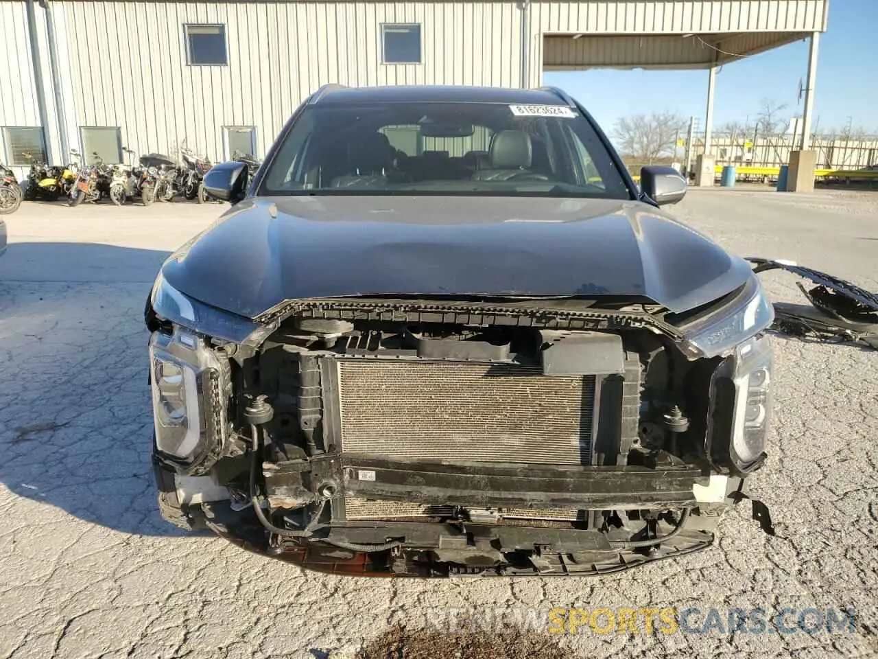 5 Photograph of a damaged car KM8R7DHE6NU453321 HYUNDAI PALISADE 2022