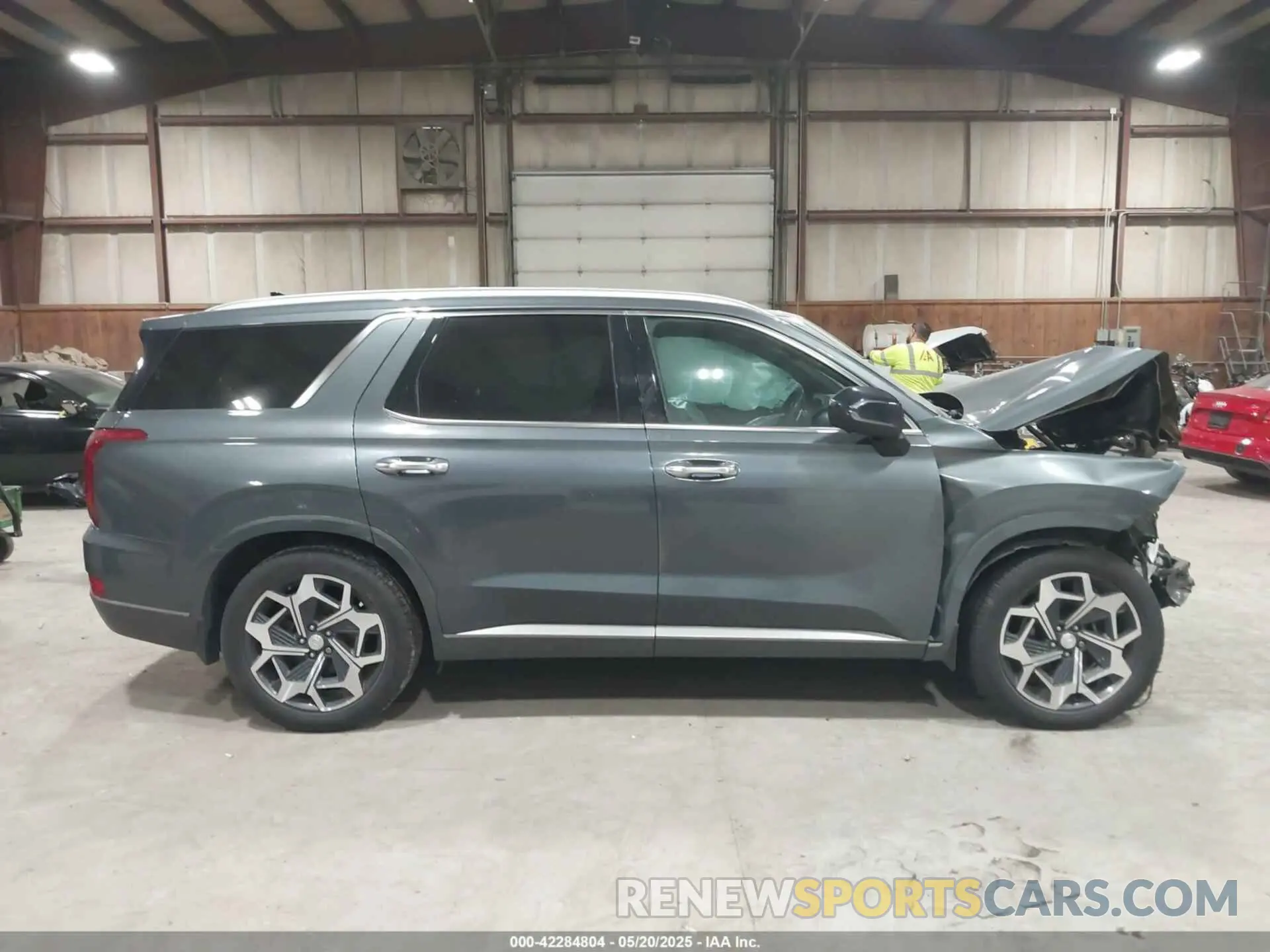 13 Photograph of a damaged car KM8R7DHE8NU361272 HYUNDAI PALISADE 2022