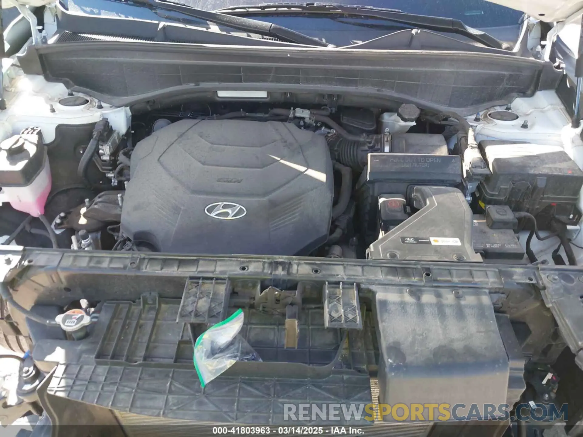 10 Photograph of a damaged car KM8R7DHE8NU429098 HYUNDAI PALISADE 2022