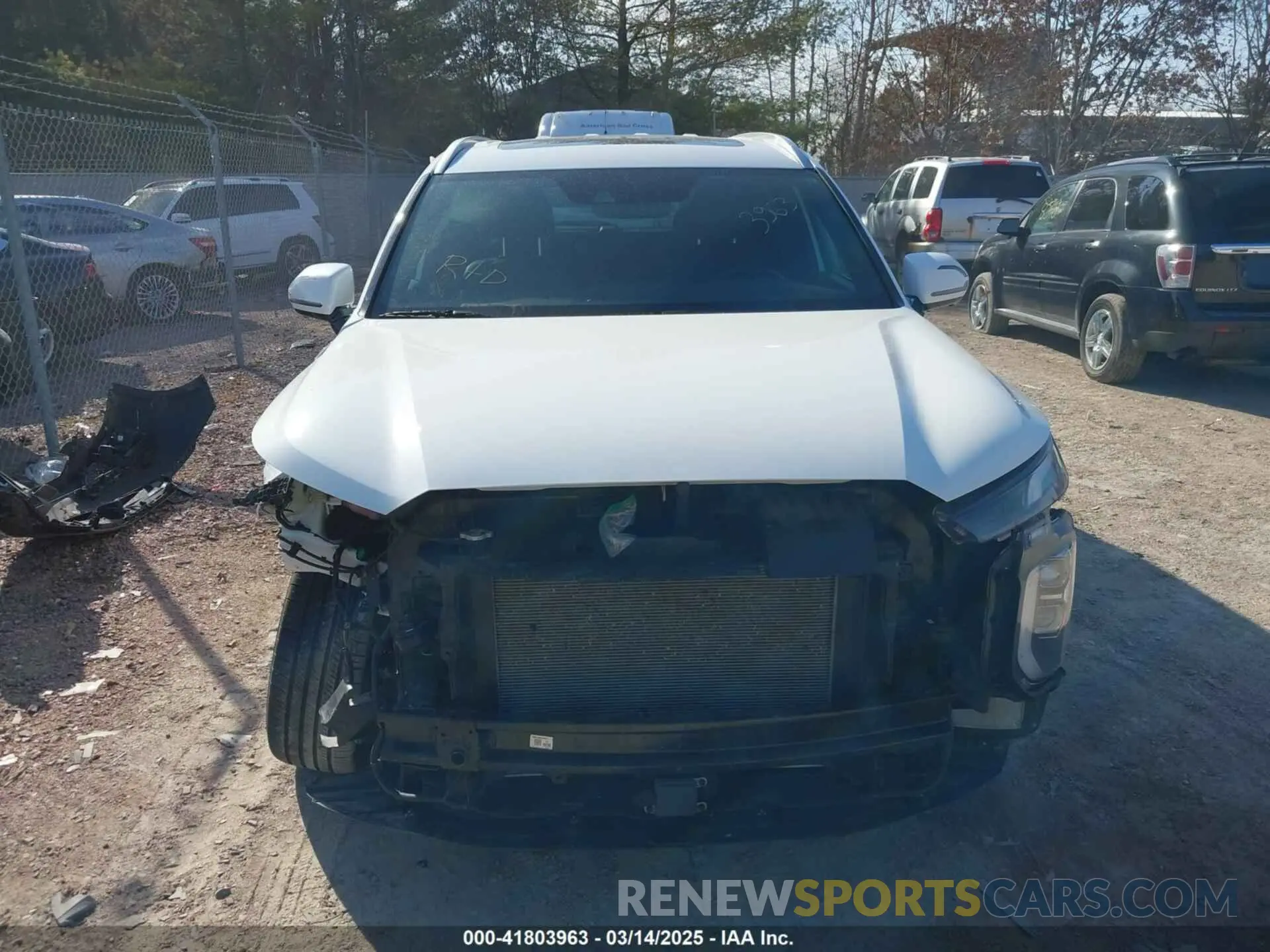 12 Photograph of a damaged car KM8R7DHE8NU429098 HYUNDAI PALISADE 2022