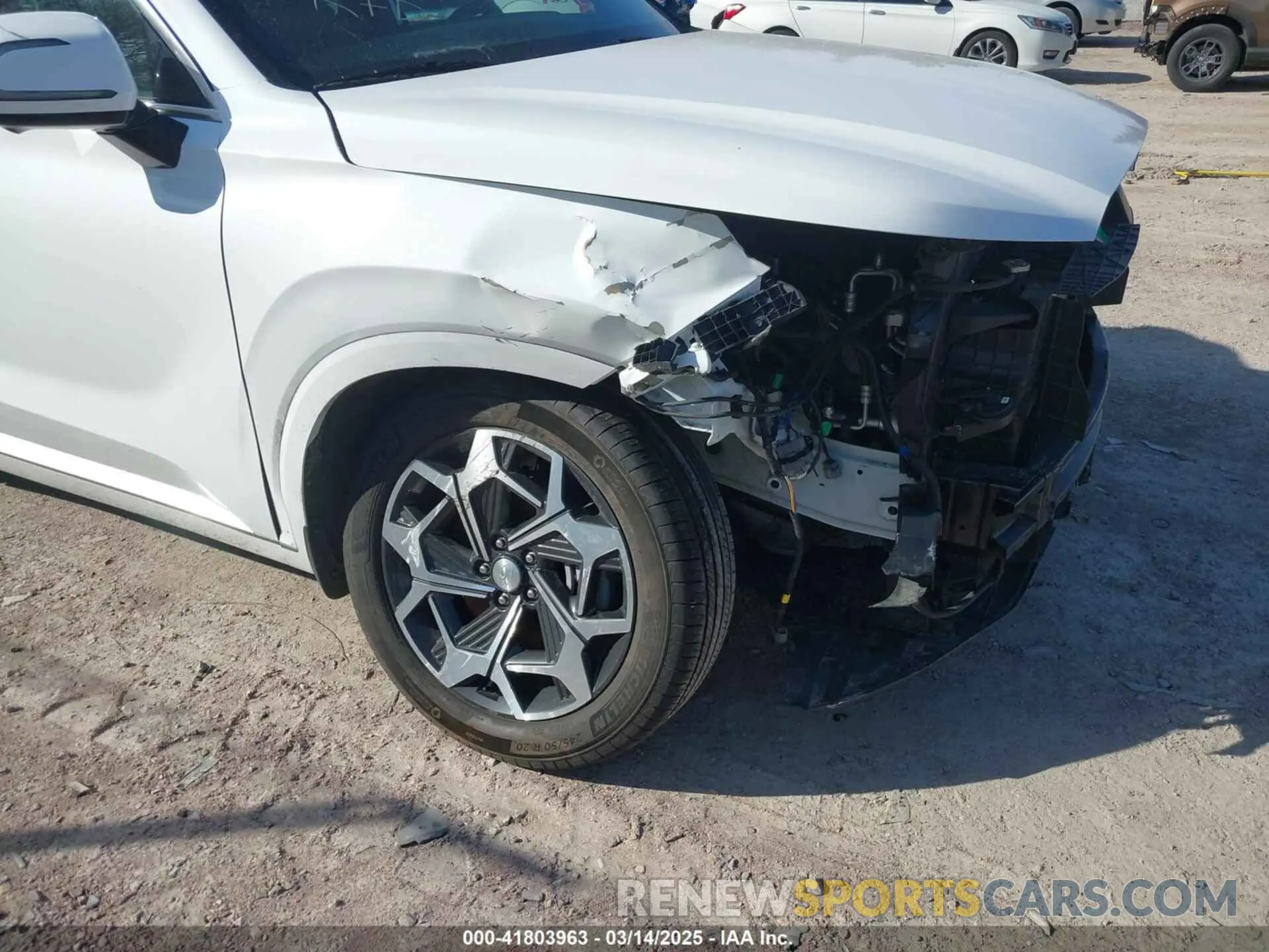 17 Photograph of a damaged car KM8R7DHE8NU429098 HYUNDAI PALISADE 2022