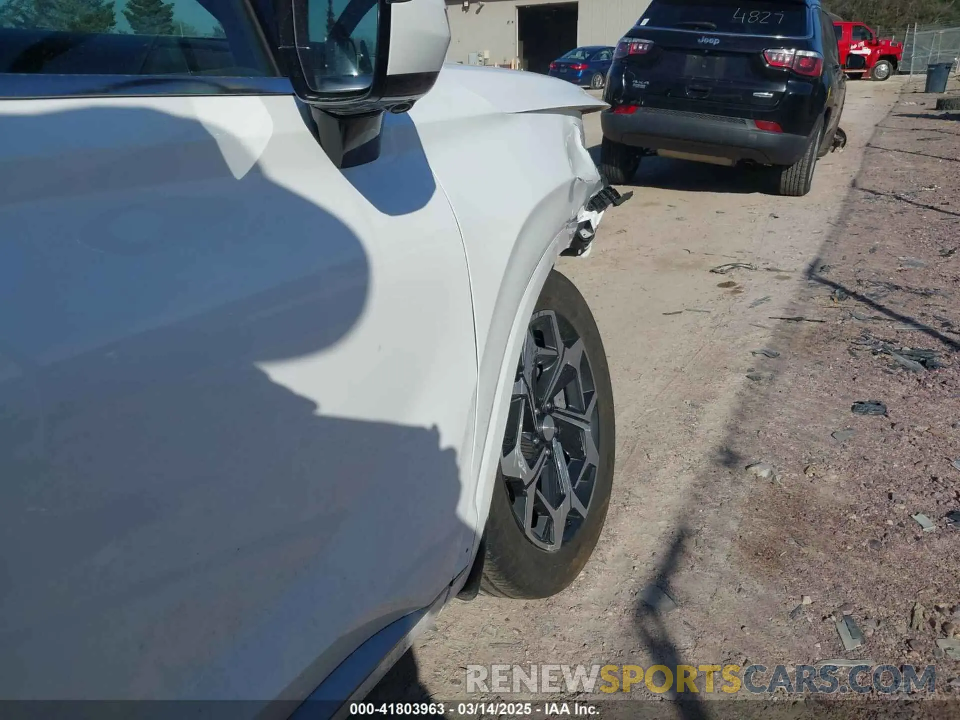 21 Photograph of a damaged car KM8R7DHE8NU429098 HYUNDAI PALISADE 2022
