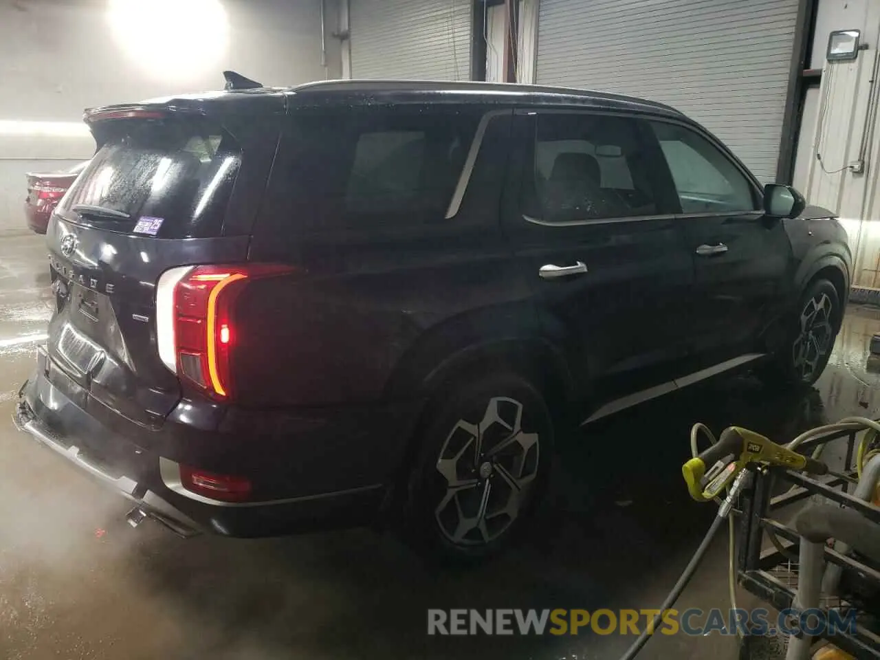 3 Photograph of a damaged car KM8R7DHE8NU477653 HYUNDAI PALISADE 2022