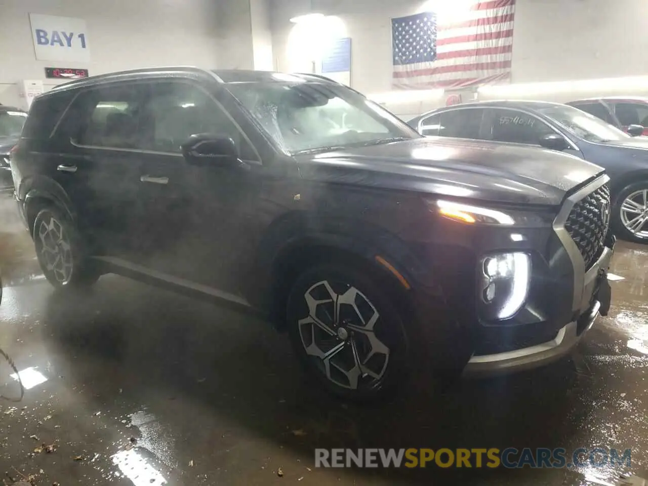 4 Photograph of a damaged car KM8R7DHE8NU477653 HYUNDAI PALISADE 2022