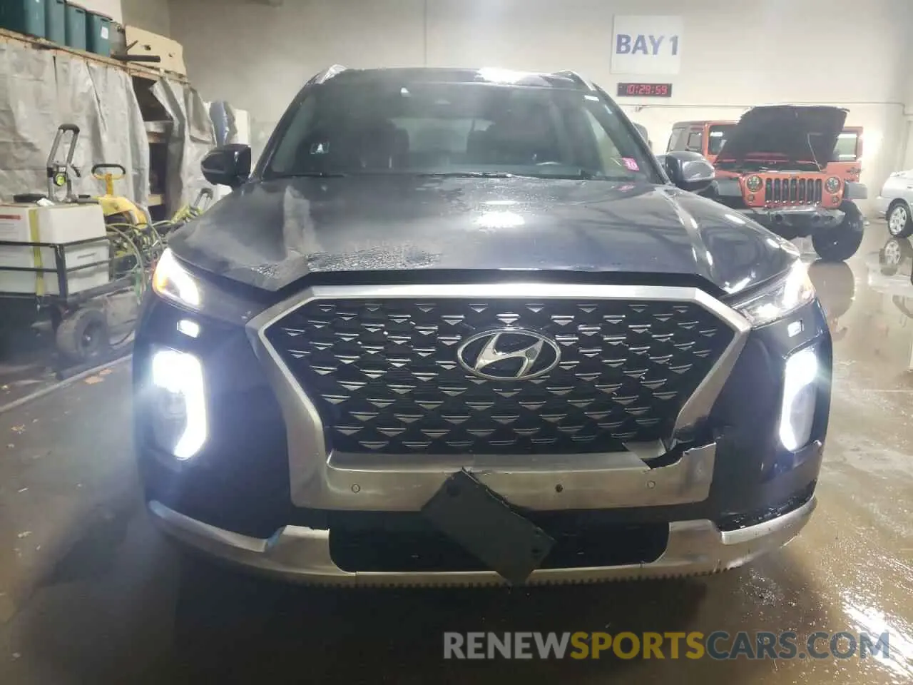 5 Photograph of a damaged car KM8R7DHE8NU477653 HYUNDAI PALISADE 2022