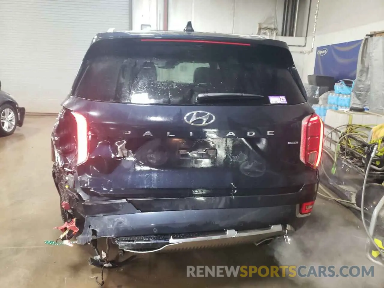 6 Photograph of a damaged car KM8R7DHE8NU477653 HYUNDAI PALISADE 2022