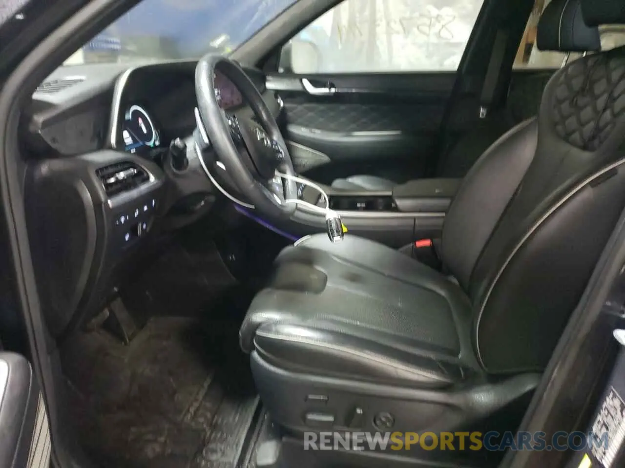 7 Photograph of a damaged car KM8R7DHE8NU477653 HYUNDAI PALISADE 2022