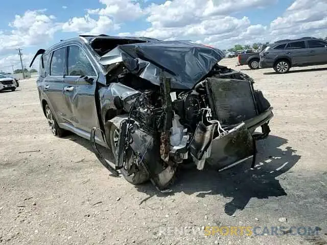 14 Photograph of a damaged car KM8R7DHE9NU392949 HYUNDAI PALISADE 2022