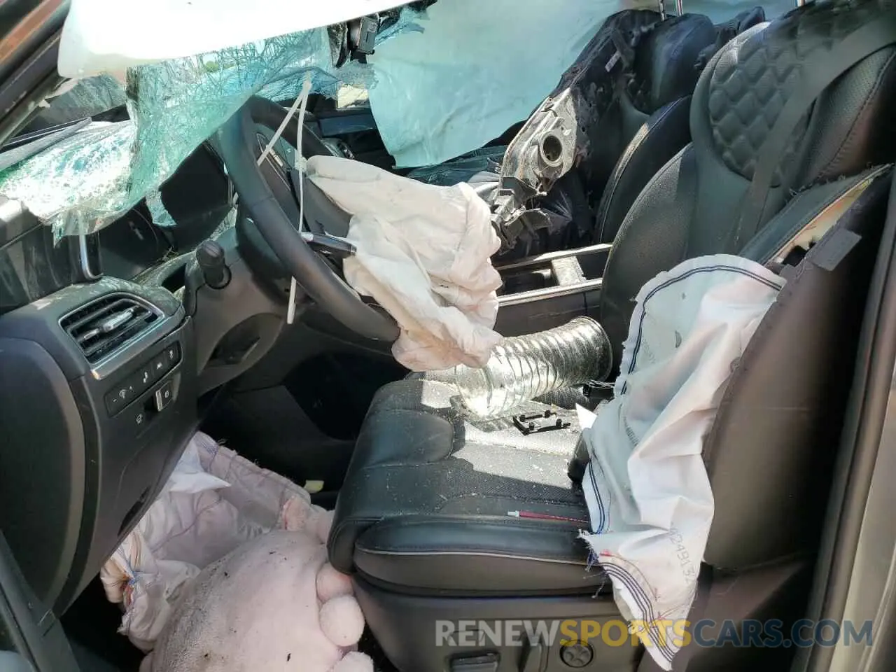 7 Photograph of a damaged car KM8R7DHE9NU392949 HYUNDAI PALISADE 2022