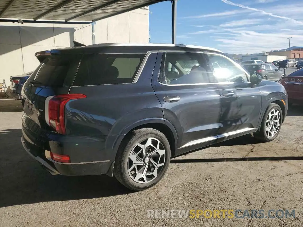 3 Photograph of a damaged car KM8R7DHEXNU434271 HYUNDAI PALISADE 2022