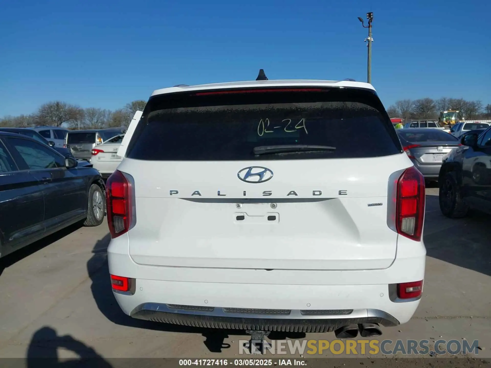 17 Photograph of a damaged car KM8R7DHEXNU465570 HYUNDAI PALISADE 2022