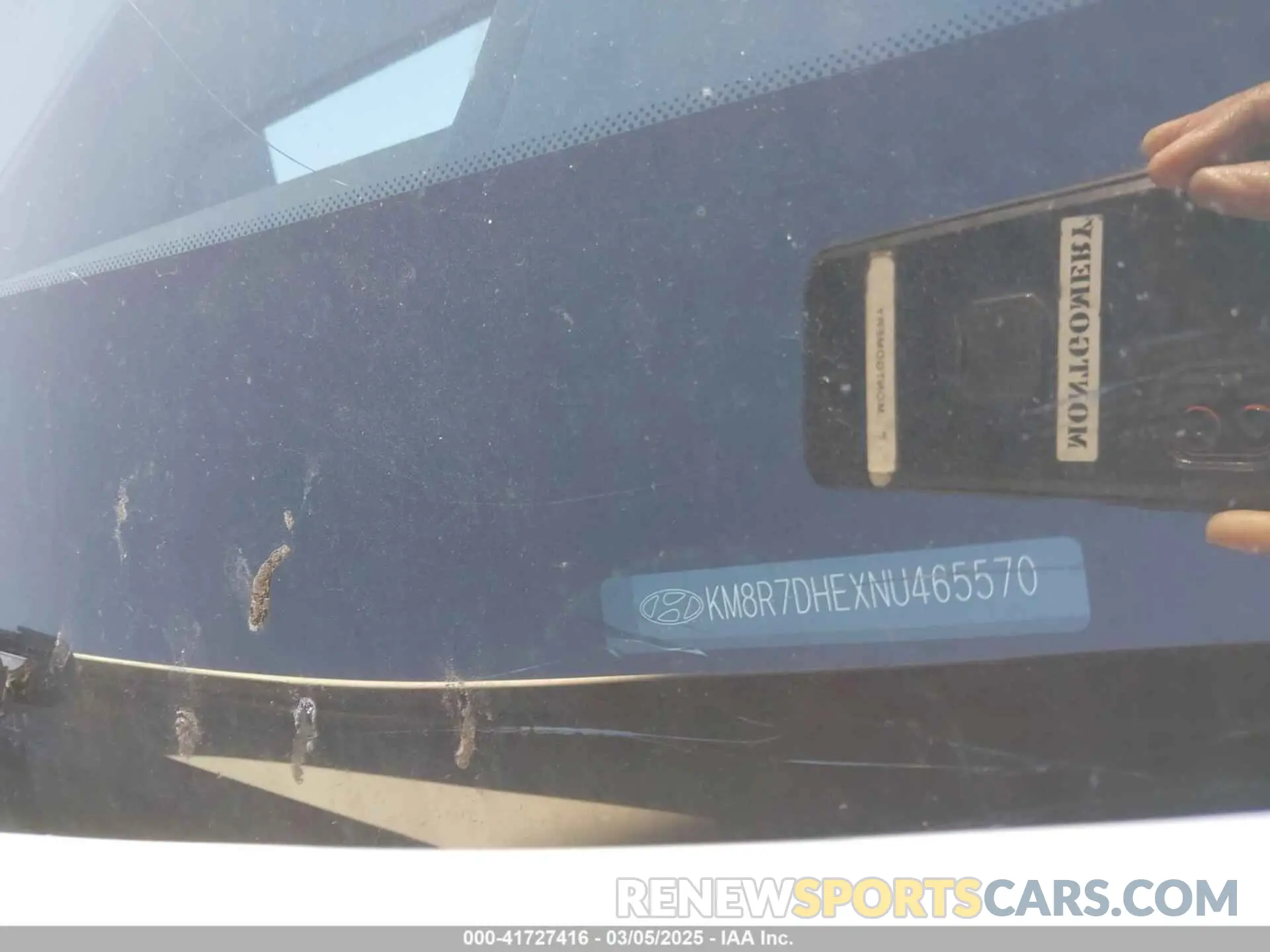 9 Photograph of a damaged car KM8R7DHEXNU465570 HYUNDAI PALISADE 2022