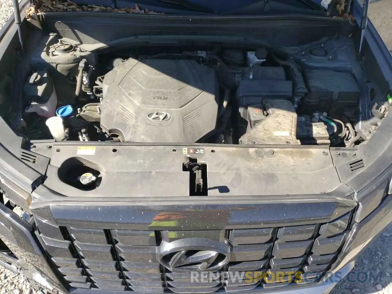 12 Photograph of a damaged car KM8R14GE3PU556086 HYUNDAI PALISADE 2023