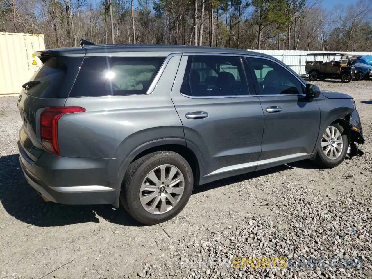 3 Photograph of a damaged car KM8R14GE3PU556086 HYUNDAI PALISADE 2023