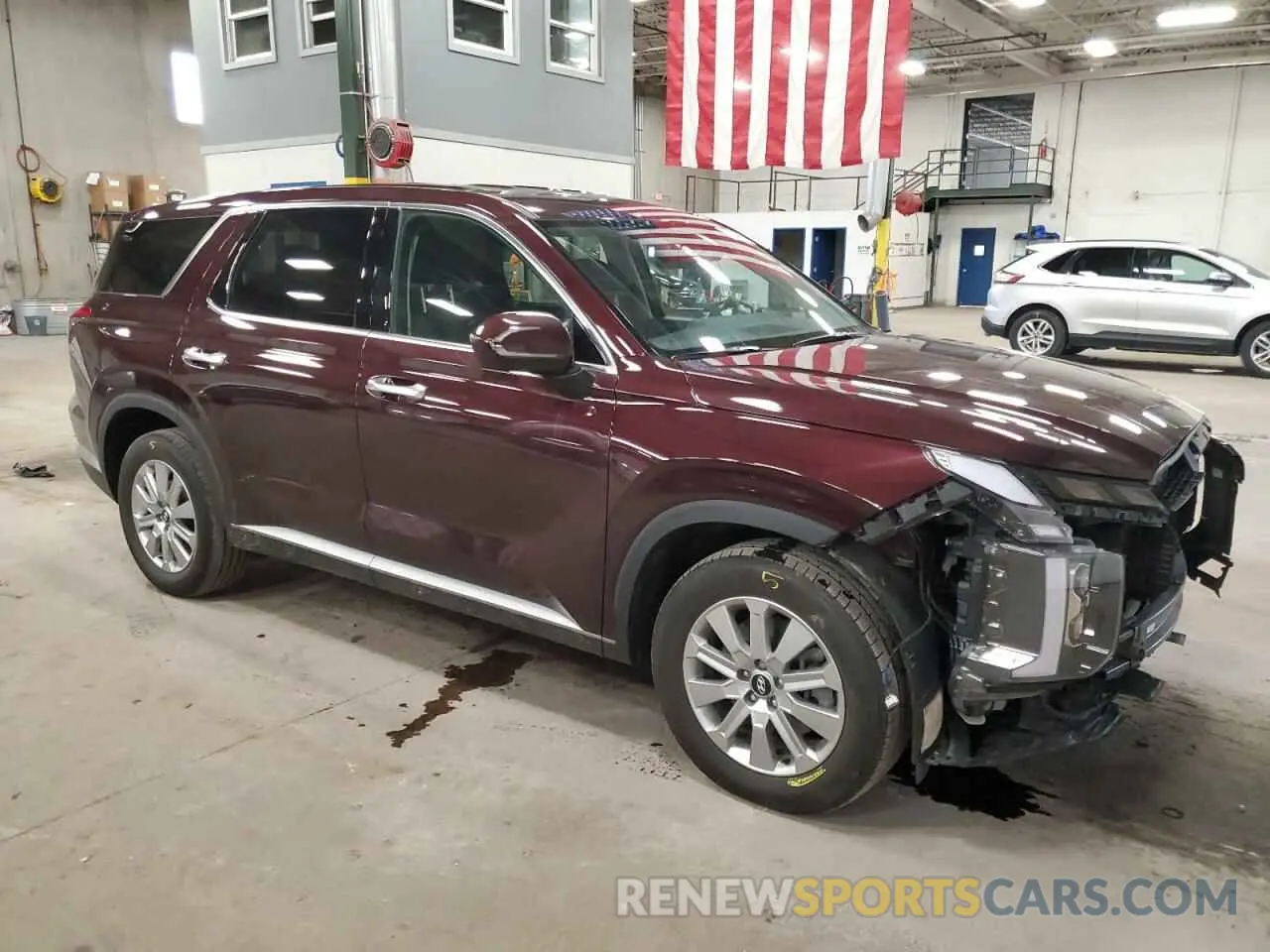 4 Photograph of a damaged car KM8R1DGE1PU554143 HYUNDAI PALISADE 2023