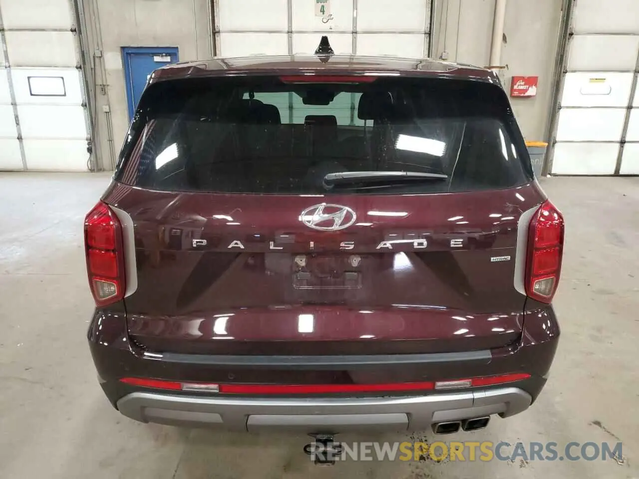 6 Photograph of a damaged car KM8R1DGE1PU554143 HYUNDAI PALISADE 2023