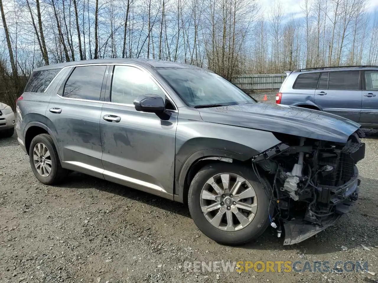 4 Photograph of a damaged car KM8R1DGE3PU512461 HYUNDAI PALISADE 2023