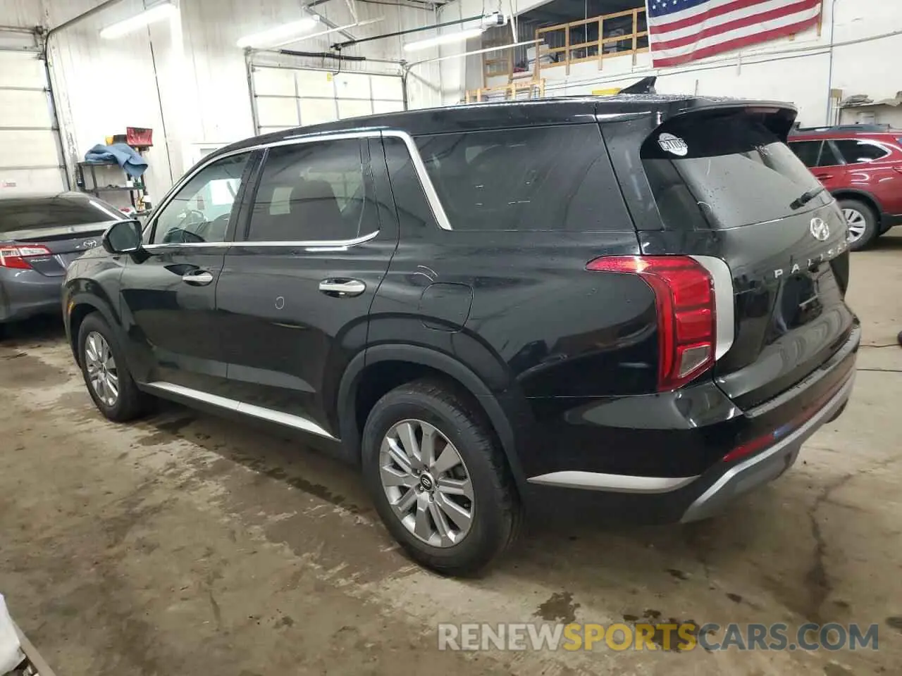 2 Photograph of a damaged car KM8R1DGE5PU505043 HYUNDAI PALISADE 2023