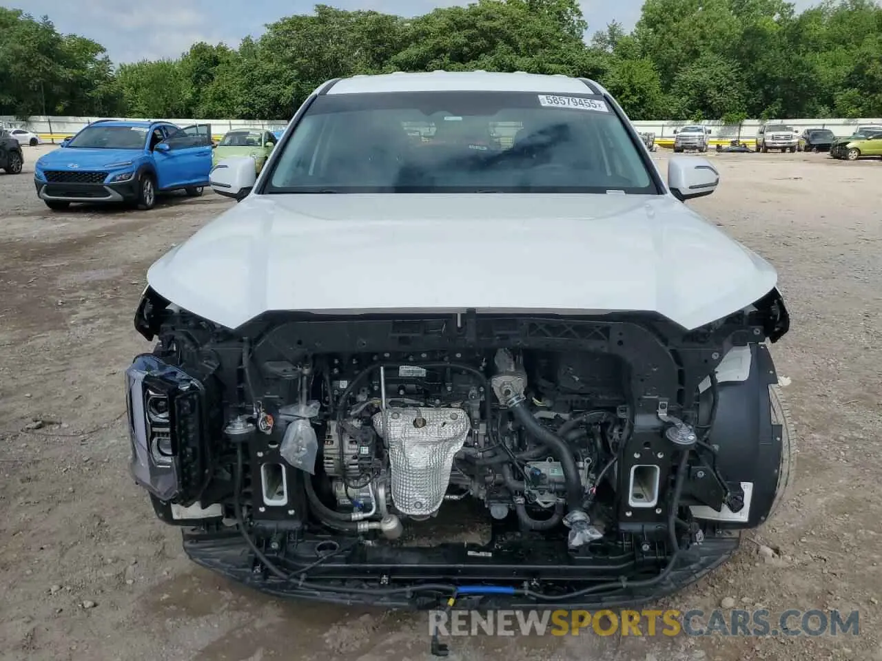 5 Photograph of a damaged car KM8R1DGE8PU590833 HYUNDAI PALISADE 2023